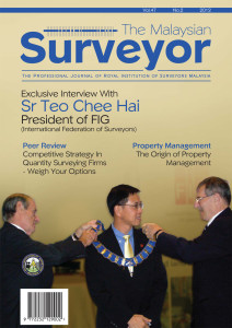 The Malaysian Surveyor Vol 47 no 2 – 2012