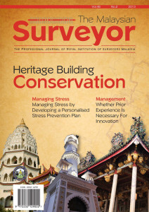 The Malaysian Surveyor Vol 48 no 2 – 2013